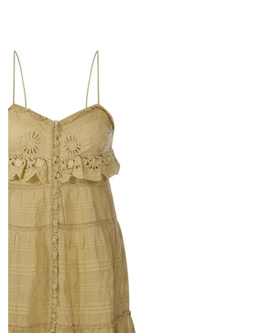 Isabel Marant Natural Isabel Marant Étoile Sleeveless Long Dress