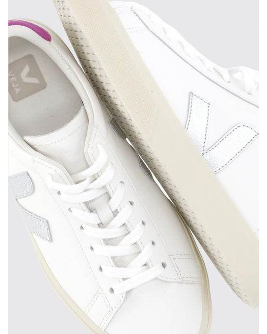 Veja White Campo Low-Top Sneakers