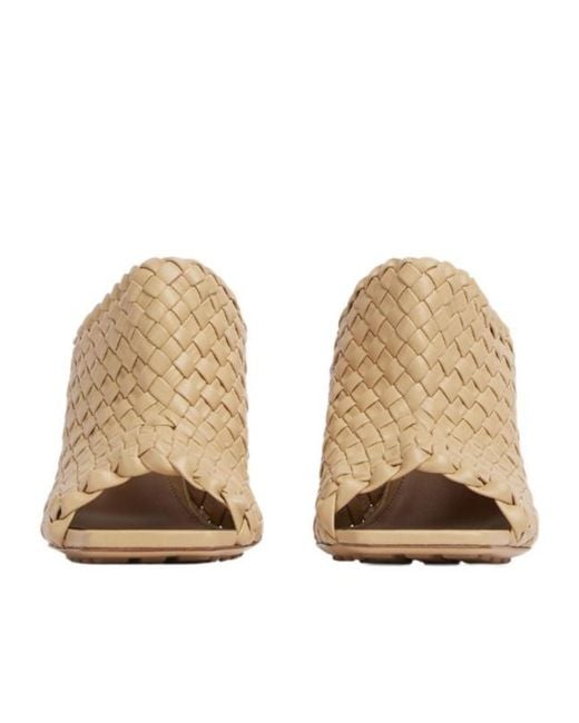 Bottega Veneta Natural Knot Mules