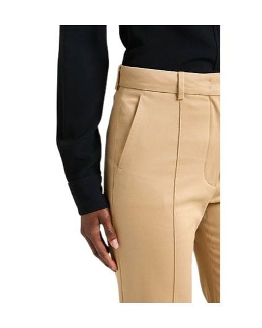 Sportmax Natural Flared Trousers