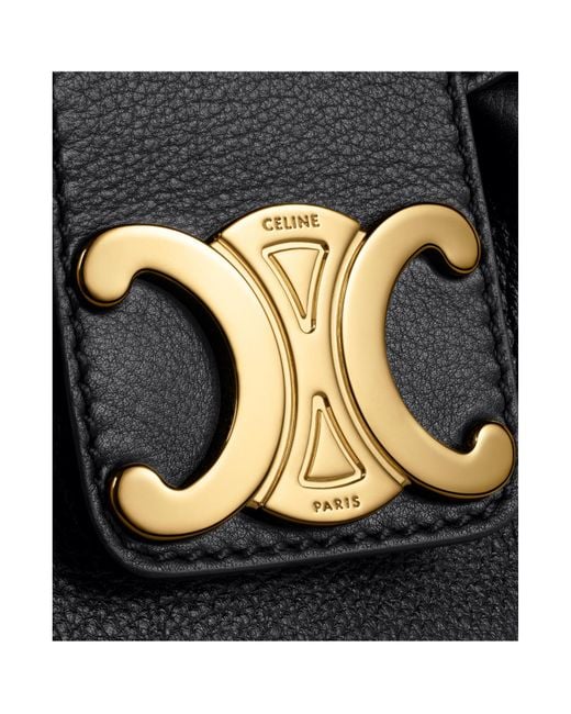 Céline Black Medium Polly Bag