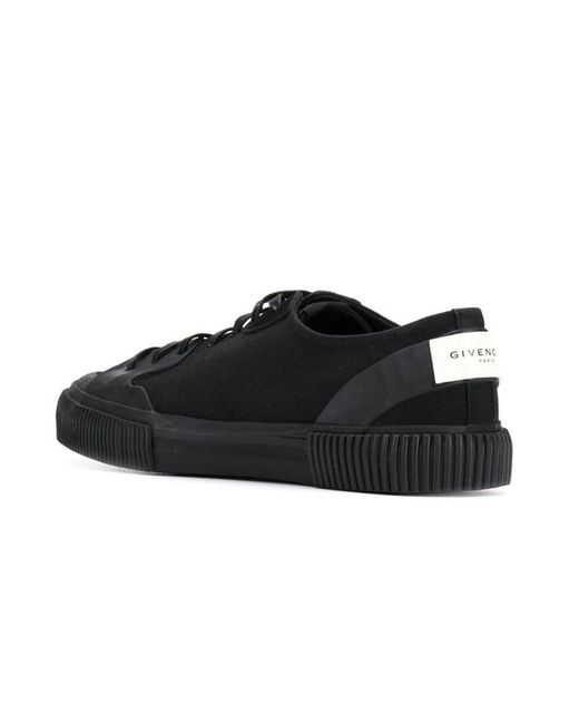 Givenchy Black Low-Cut Casual Sneakers for men
