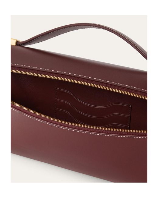 Loro Piana Red Extra Clutch L29