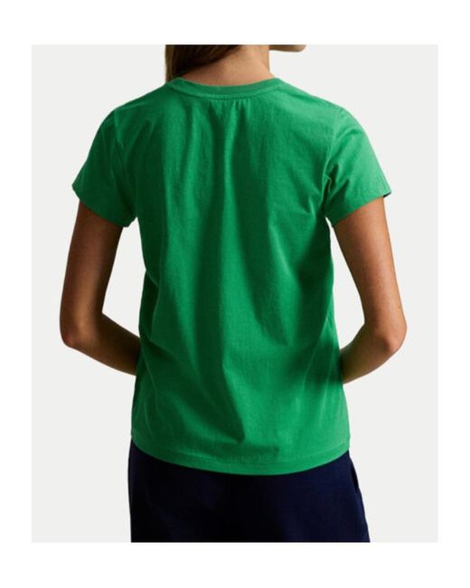 Ralph Lauren Green Polo Slim Knit T-Shirt