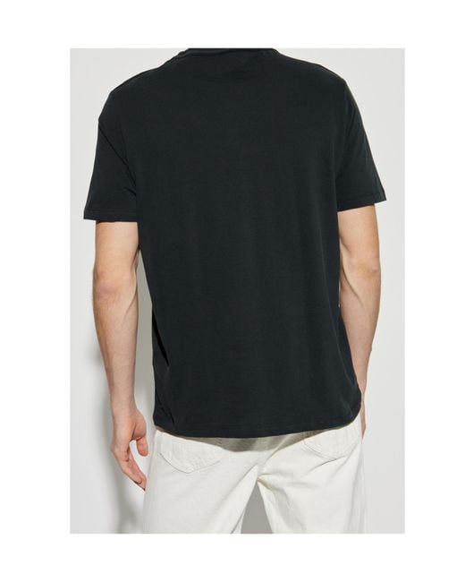 AllSaints Black Three-Pack Brace T-Shirts for men
