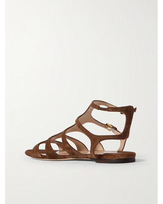 Tom Ford Brown Paradise Sandals