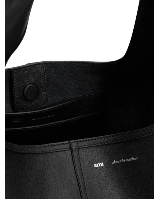 AMI Black Etienne Shoulder Bag