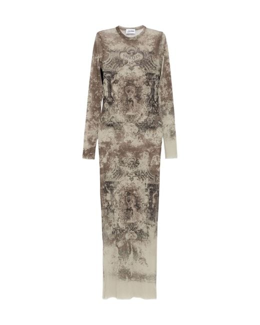 Jean Paul Gaultier Natural The Long Médaillon Dress