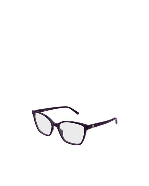 Gucci White Cat-Eye Eyeglasses