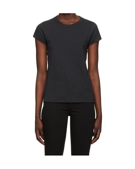 Rag & Bone Black Slim-Fit T-Shirt