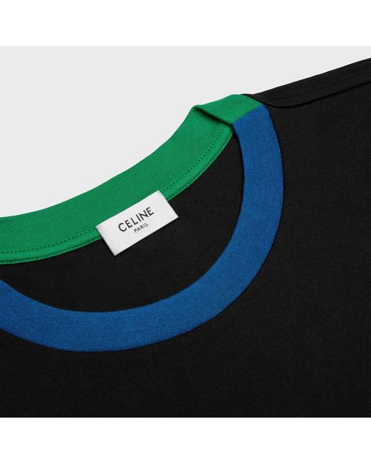 Céline Black Long Sleeved T-Shirt for men