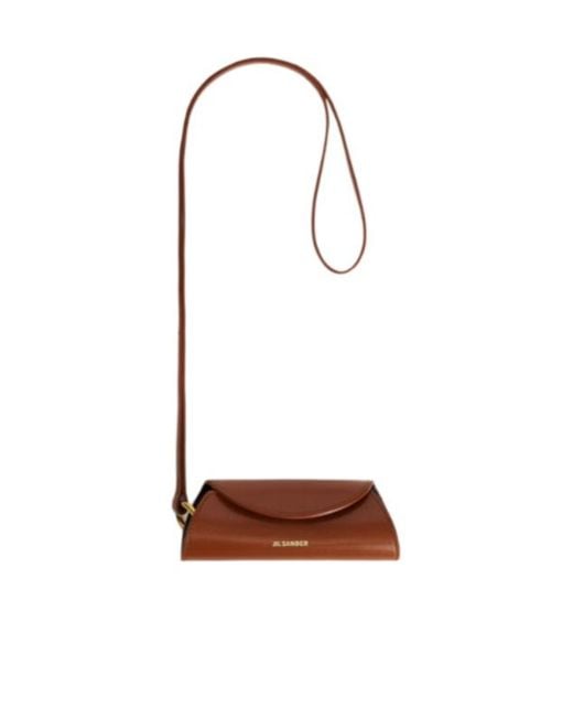 Jil Sander White Cannolo Key Ring