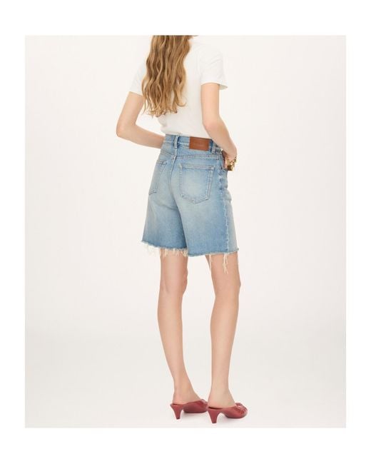 Chloé White Lemon Print Short Sleeve Top
