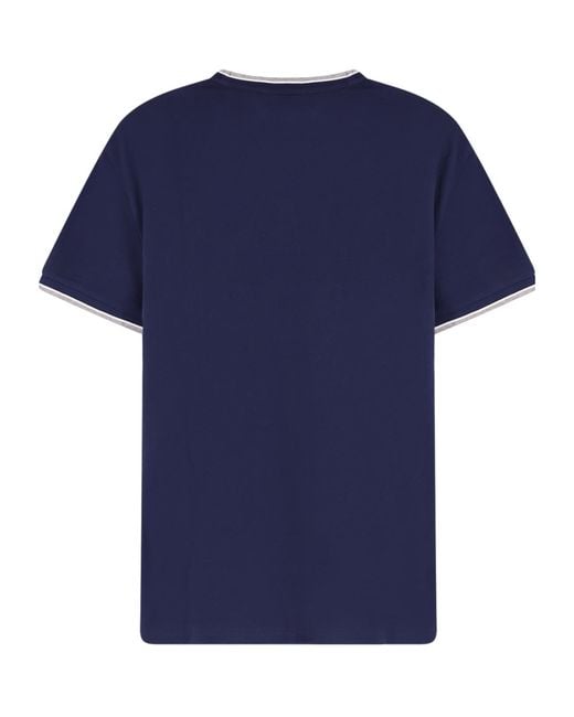 Polo Ralph Lauren Blue Classic Fit Stretch Mesh T-Shirt for men