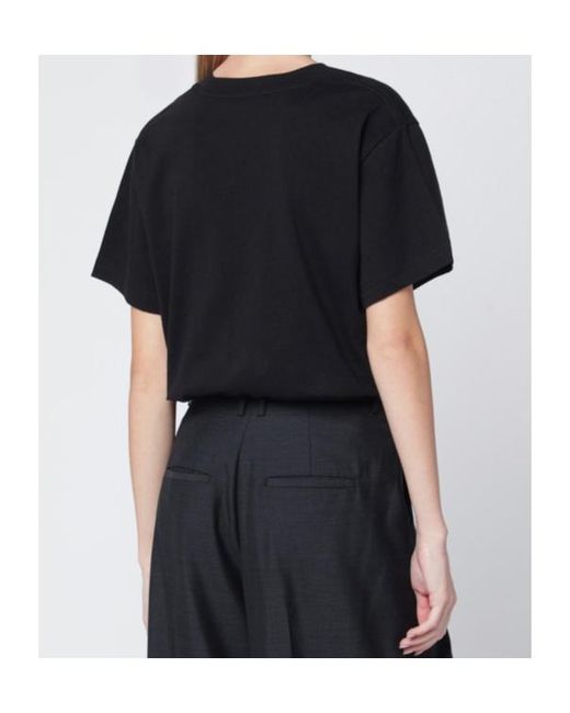 Entire studios Black Short-Sleeved T-Shirt