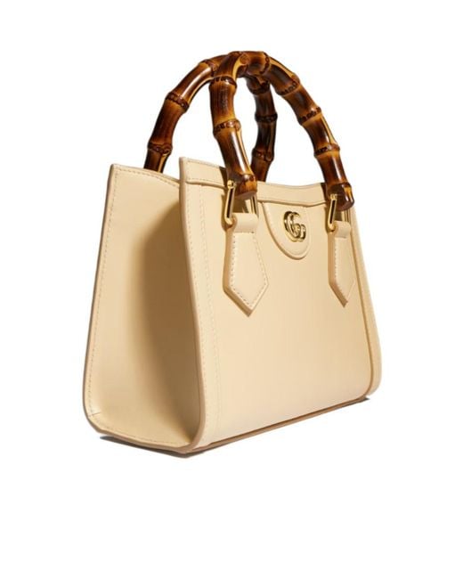 Gucci Natural Diana Small Tote Bag