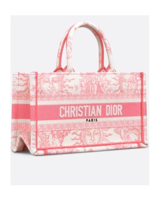 Dior Pink Iviera East-West Book Tote