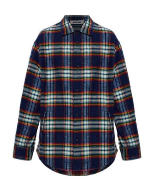 DARKPARK Blue Long-Sleeved Shirt