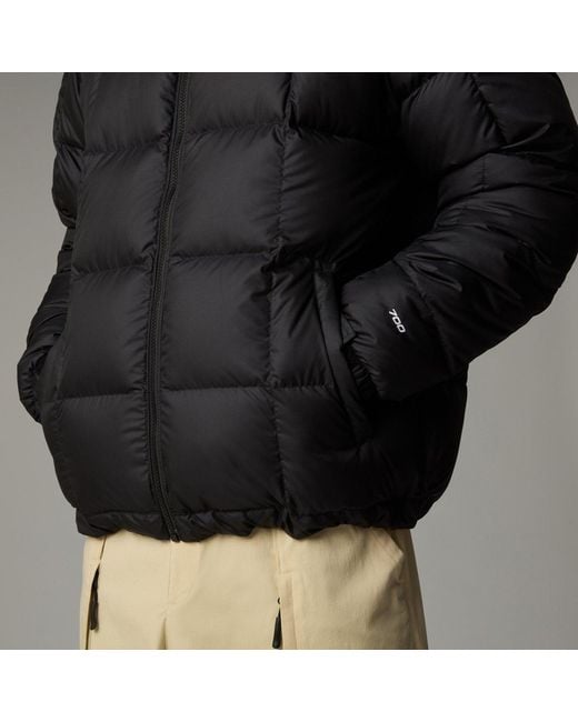 The North Face Black Lhotse Down Hooded Jacket for men