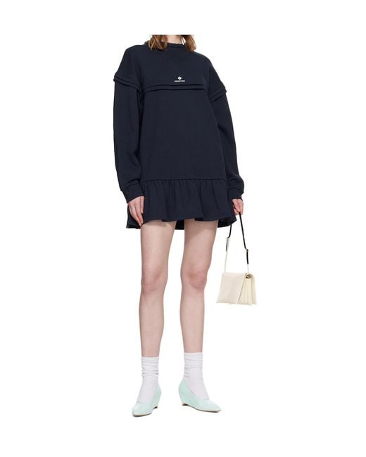 ShuShu/Tong Blue Long-Sleeved Dress