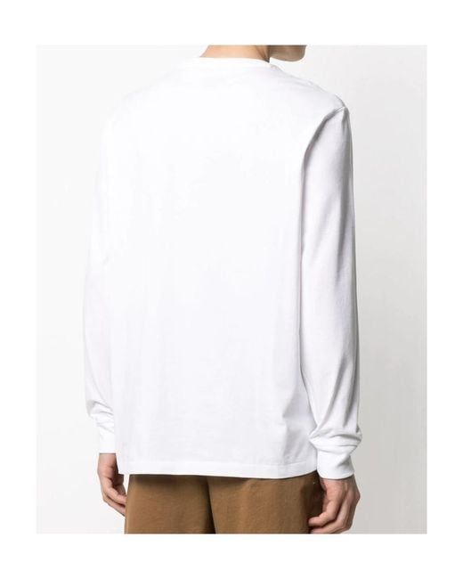 Polo Ralph Lauren White All Fits Jersey Long-Sleeved T-Shirt for men