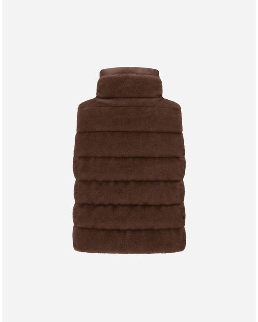 Herno Brown Reversible Quilted Down Vest
