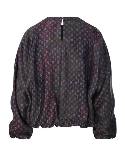 Dries Van Noten Gray Blouses