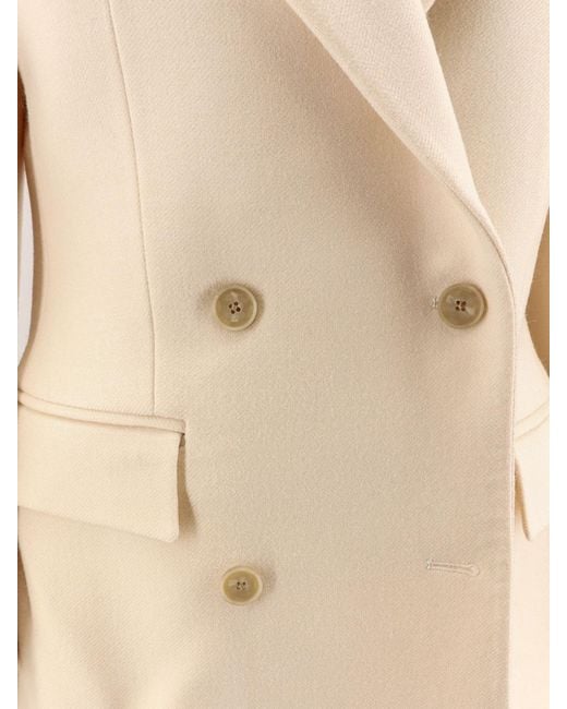Rohe Natural Double-Breasted Coat