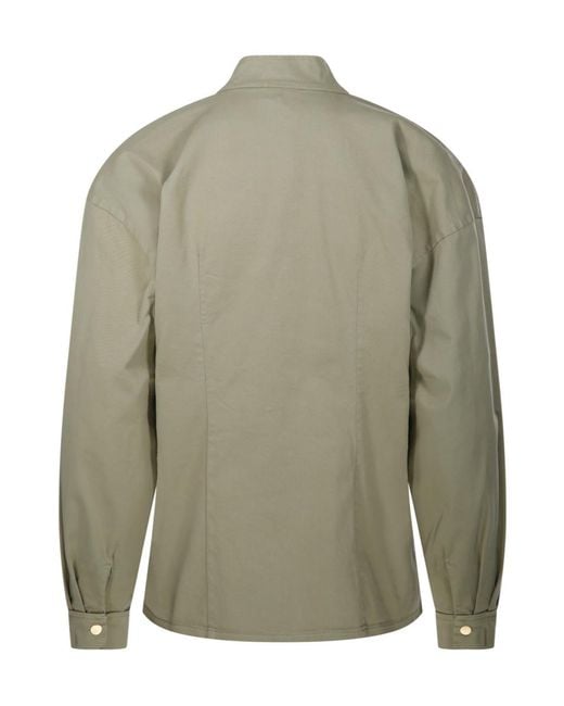 Forte_forte Green Button-Down Shirt