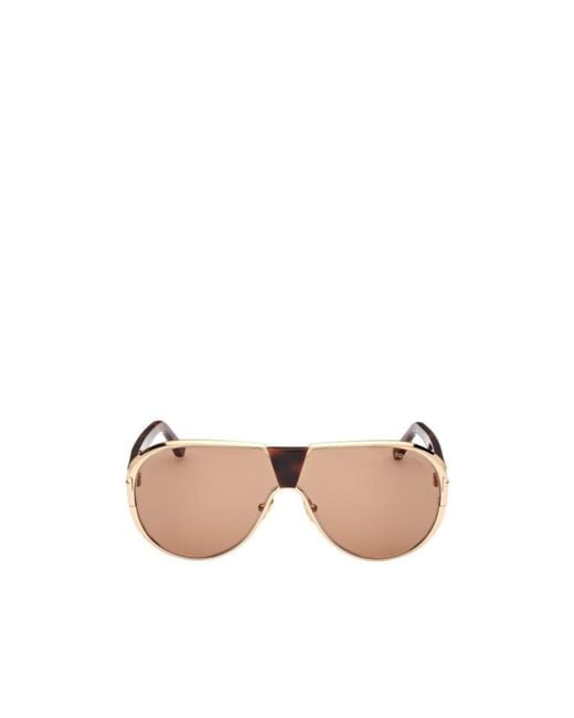 Tom Ford Pink Logo Logo Sunglasses for men