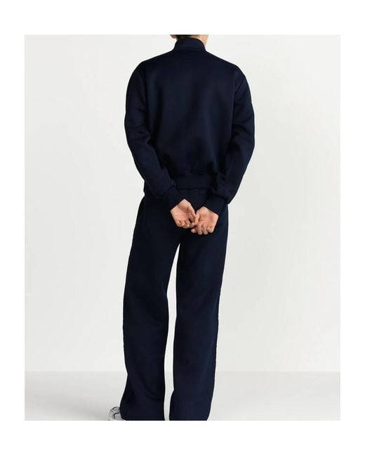 Dior Blue Homme Oblique Zip-Up Track Jacket for men