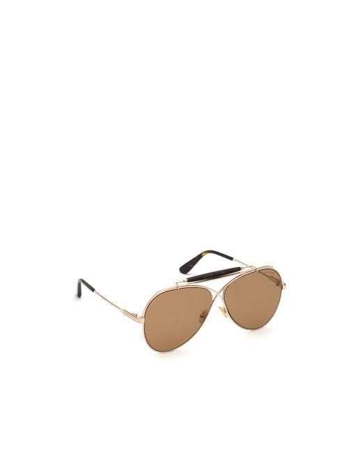 Tom Ford Multicolor Aviator Sunglasses for men