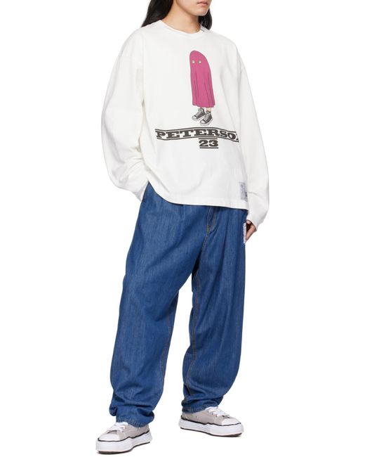 Maison Mihara Yasuhiro White Peterson Low-Top Sneakers for men