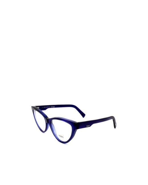 Tod's Blue Cat-Eye Flat Mirror