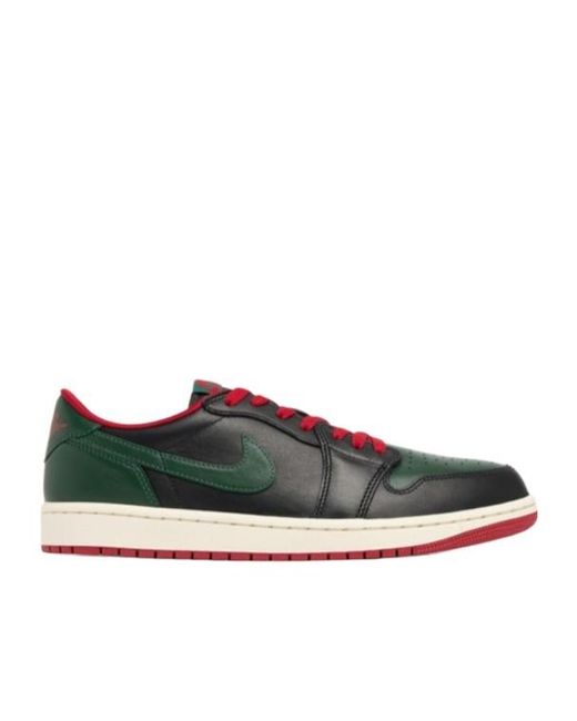 Nike Green Lace-Up Professional Sneakers