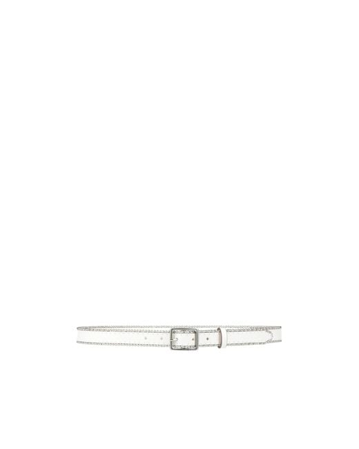 Rag & Bone White Simple Belt