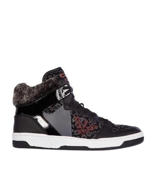 EA7 Black Logo Details Casual Sneakers