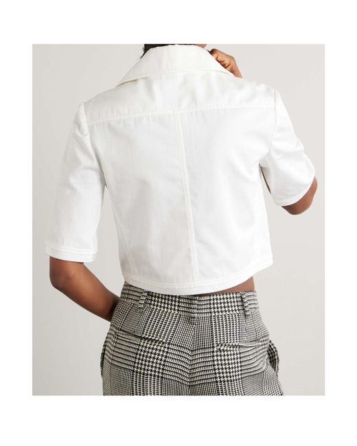 Patou White Short Jacket
