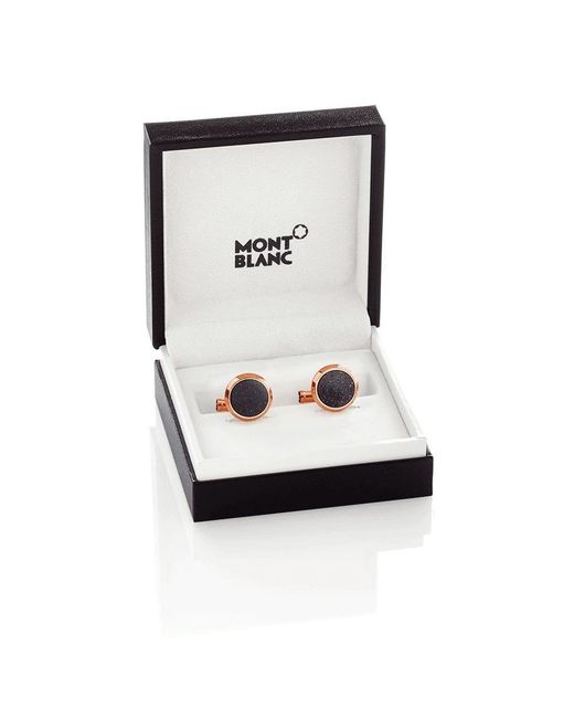 Montblanc Blue Logo Cufflinks for men