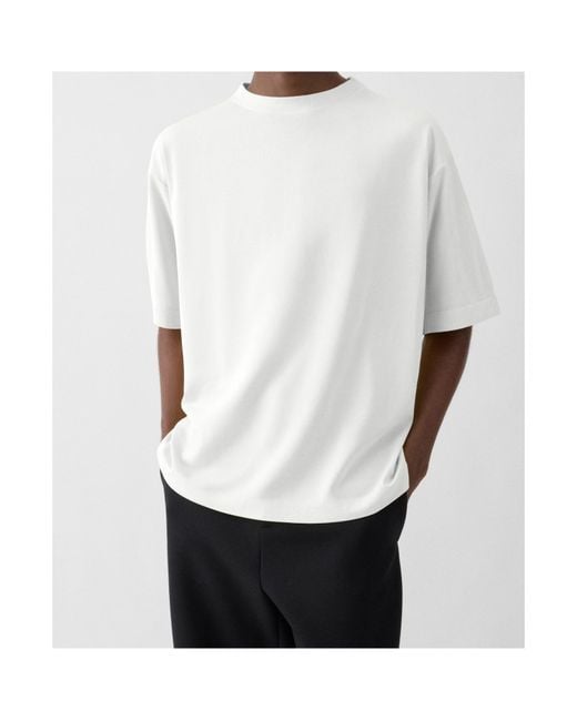 Jacquemus White The Rond Carré Short-Sleeved T-Shirt for men
