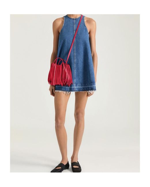 Givenchy Red Nano Facet Tote Bag