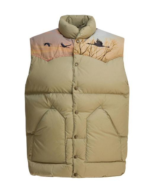 Needles Green X Rocky Mountain Featherbed Sleeveless Jacket for men