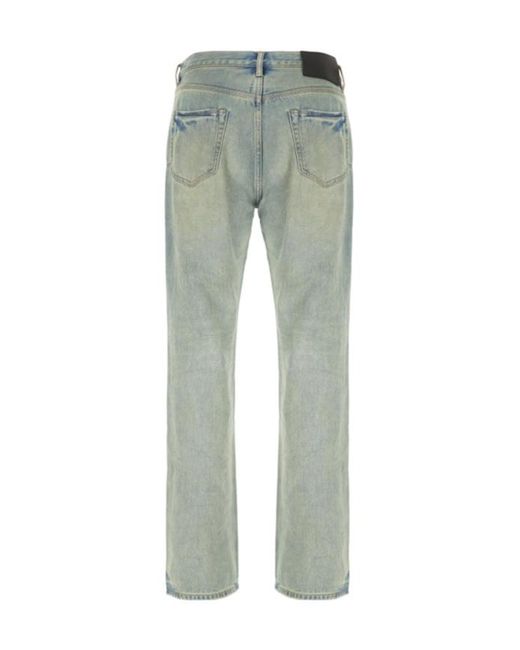 Purple Brand Gray Belt Loop Jeans for men
