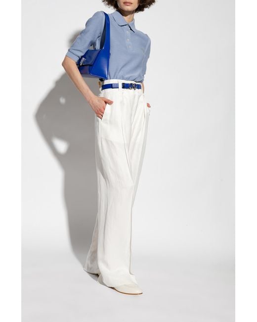 Ferragamo White Logo Love Shoes
