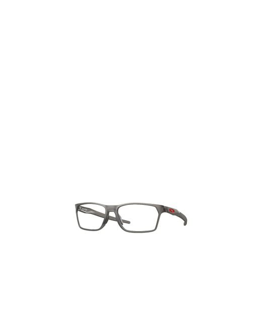 Oakley White Geometrically Framed Flat Mirror for men