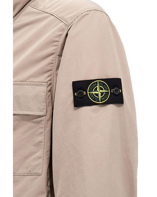 Stone Island Natural Logo Casual Jacket for men