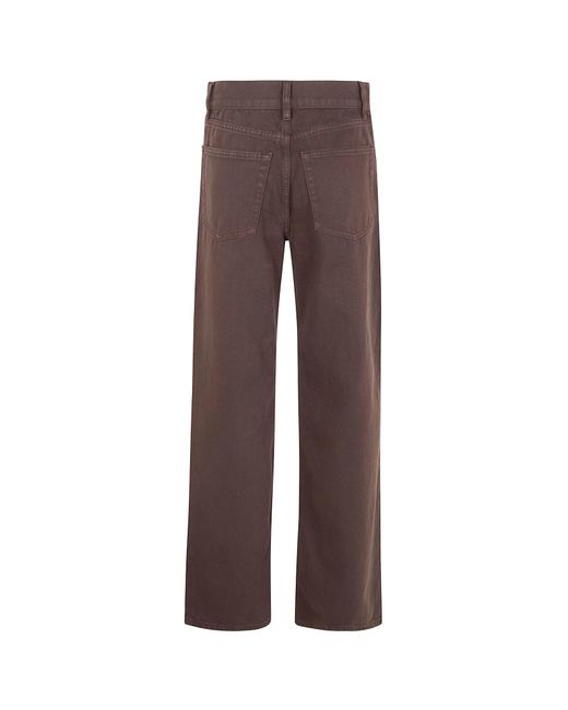 By Malene Birger Brown Five-Pockets Trousers
