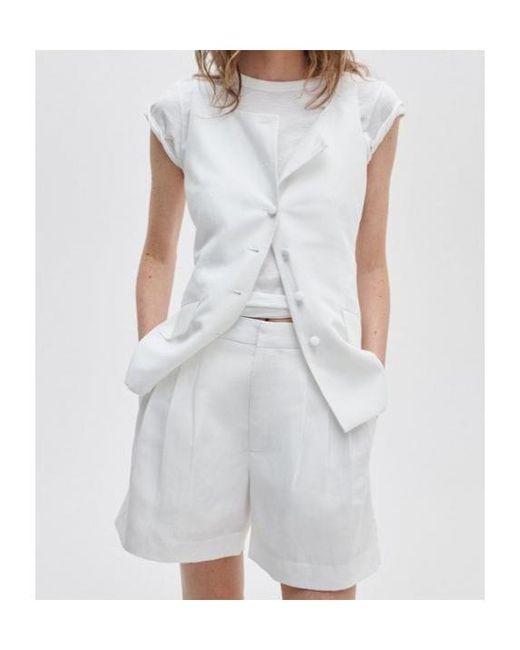 Rag & Bone White Shorts Ral526P9Msw 0