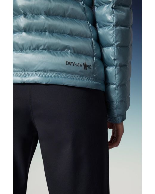 Moncler Blue Grenoble Walibi Padded Zipped Jacket