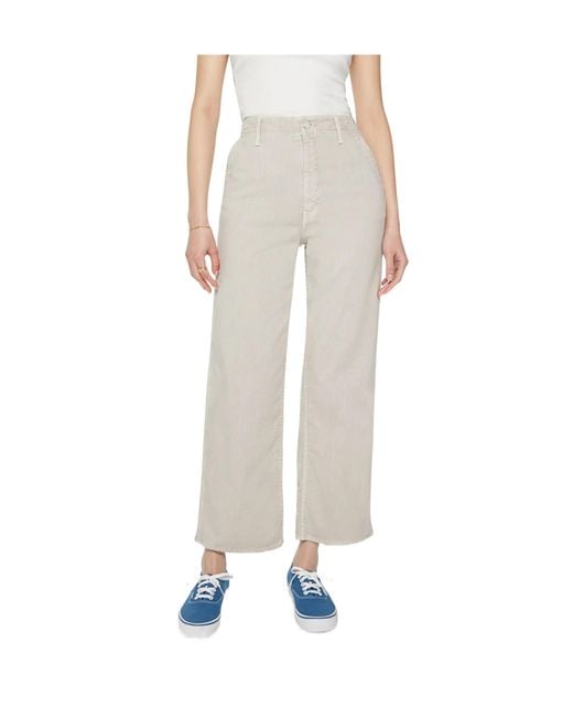 Mother Natural Wide-Leg Jeans